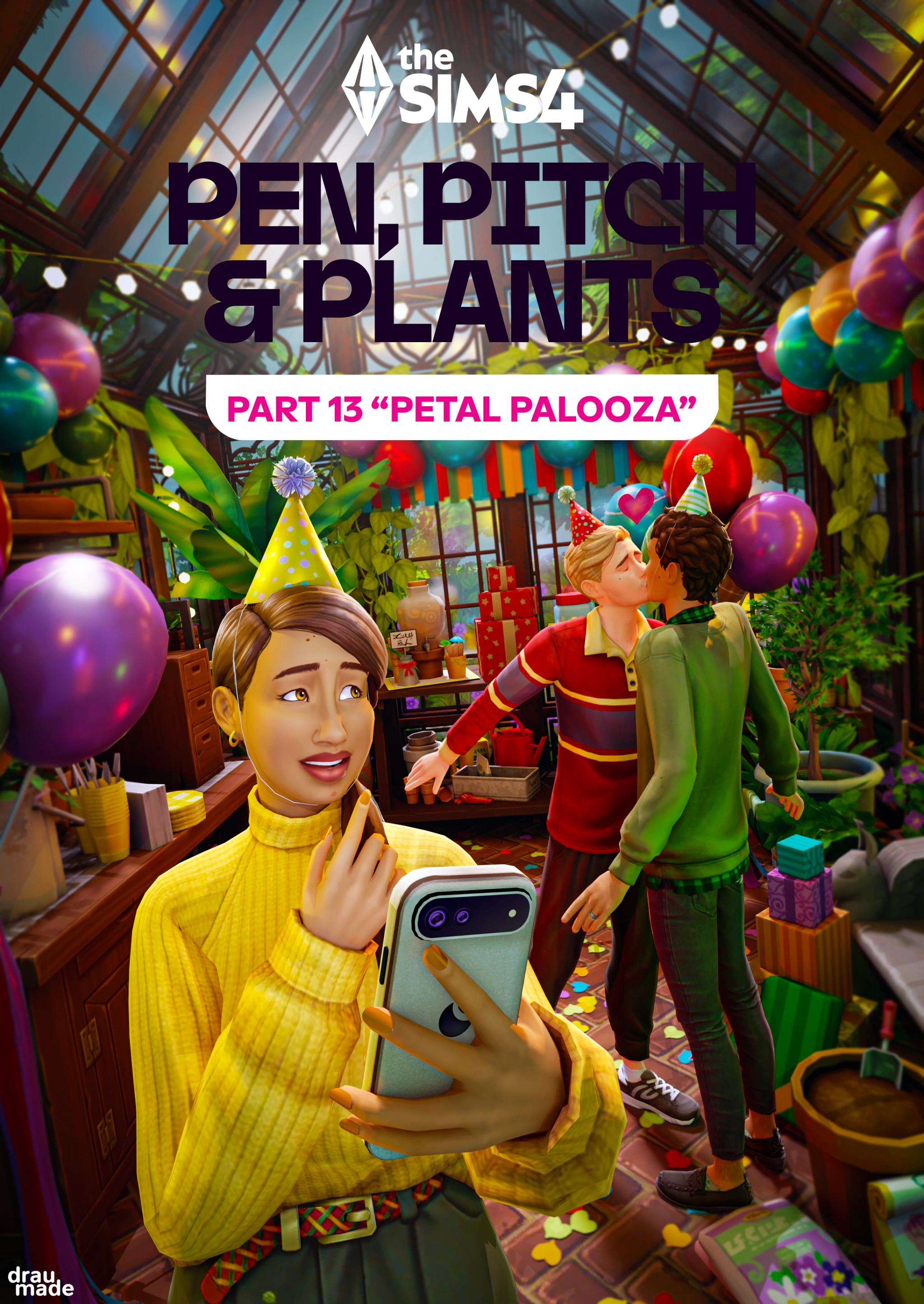 pen, pitch & plants — petal palooza cover