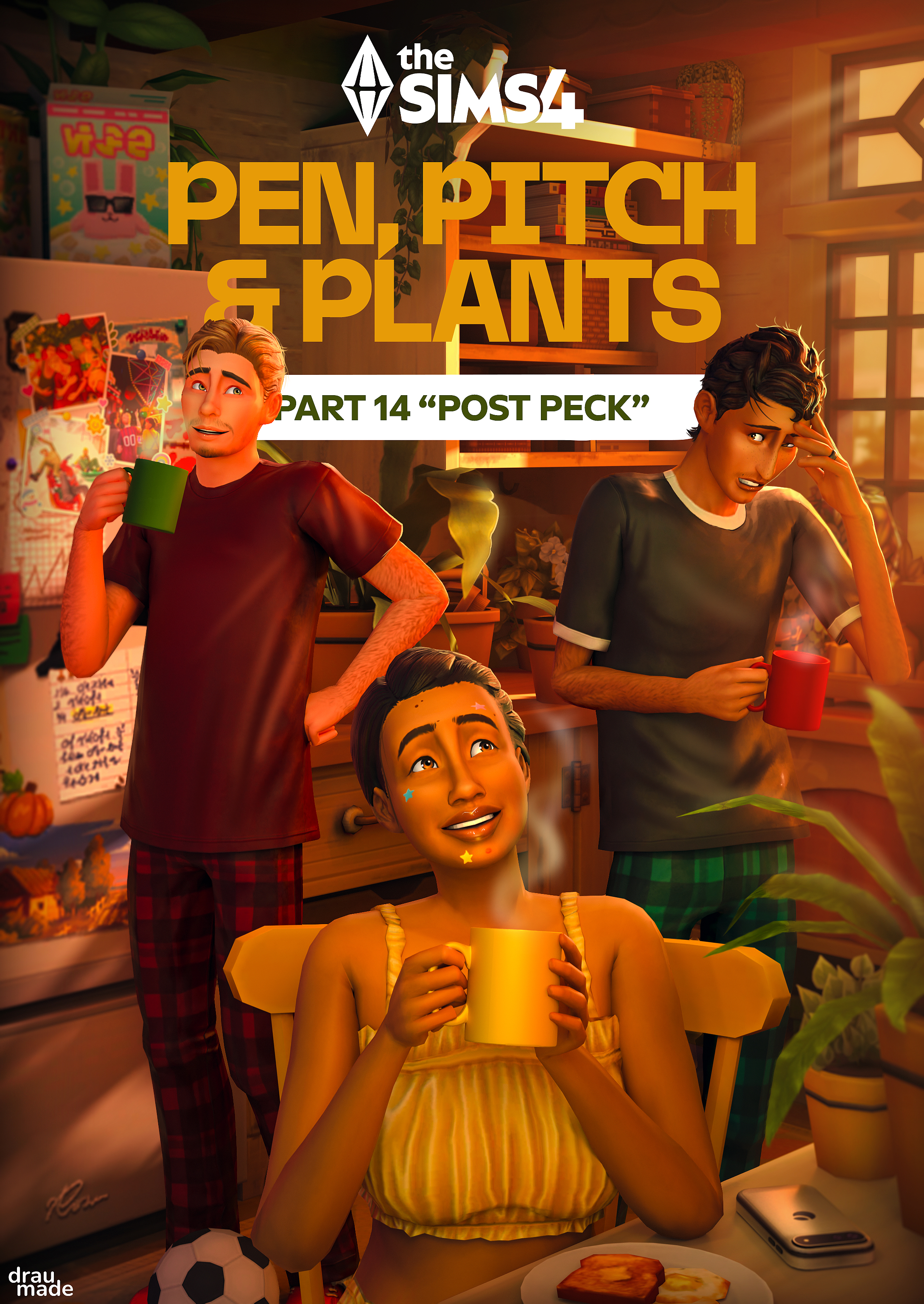 pen, pitch & plants — post peck cover